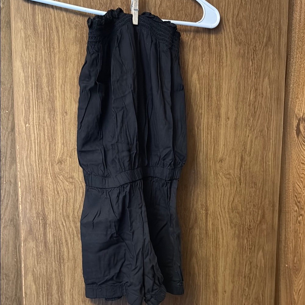 1955 Vintage Women’s Black Tube Top Romper